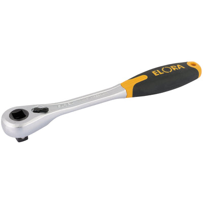 DR-02715 — Soft Grip Reversible Ratchet, 1/2" Sq. Dr.