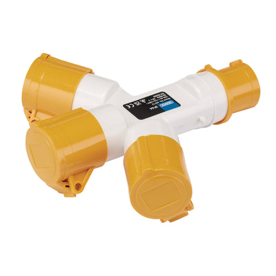 DR-03712 — 110V 3-Way Splitter, 16A