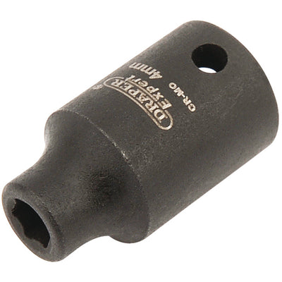DR-05000 — Draper HI-TORQ® 6 Point Impact Socket, 1/4" Sq. Dr., 4mm