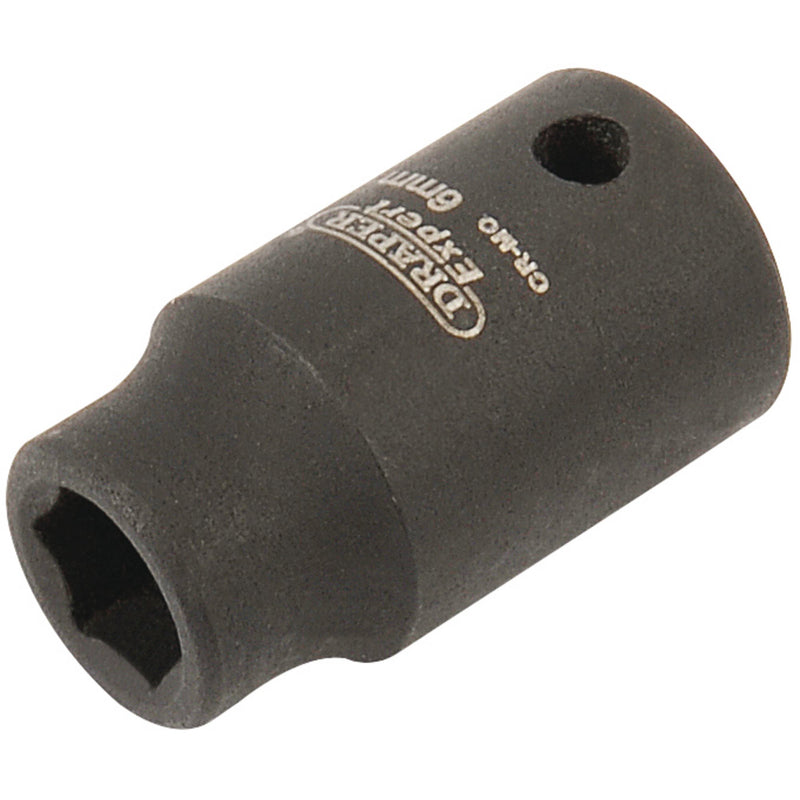 DR-05009 — Draper HI-TORQ® 6 Point Impact Socket, 1/4" Sq. Dr., 6mm