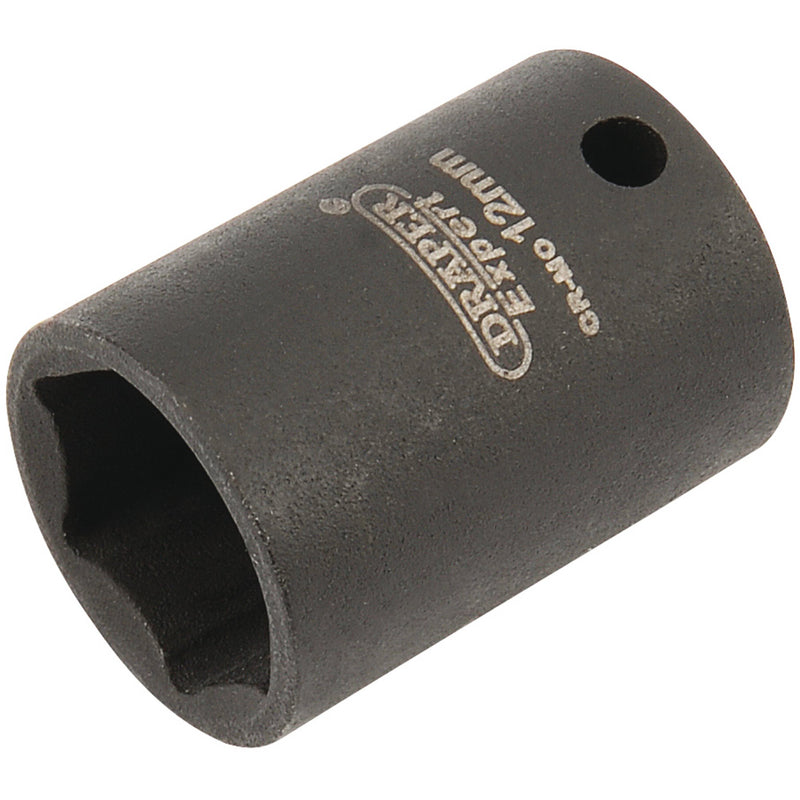DR-05022 — Draper HI-TORQ® 6 Point Impact Socket, 1/4" Sq. Dr., 12mm