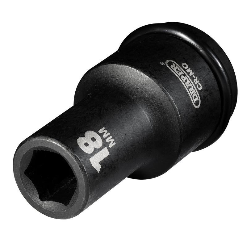 DR-05050 — Draper Hi-TORQ® Deep Impact Socket, 3/4" Sq. Dr., 18mm