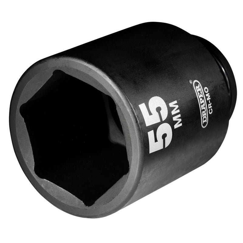 DR-05085 — Draper Hi-TORQ® Deep Impact Socket, 3/4" Sq. Dr., 55mm