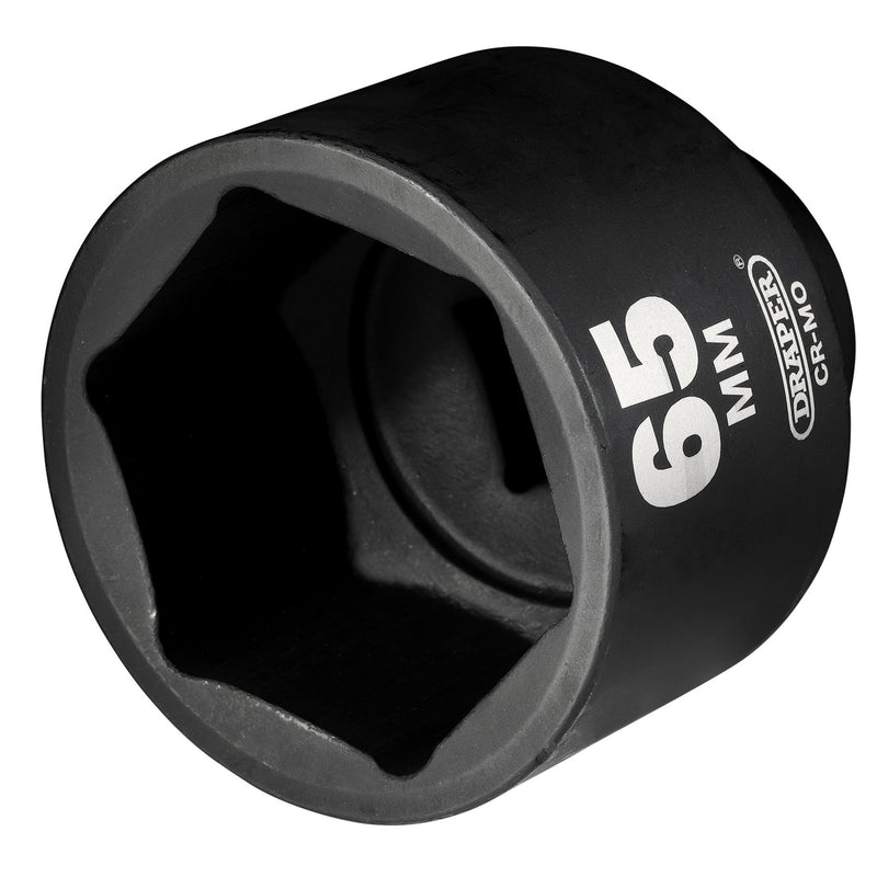 Draper Hi-TORQ® Impact Socket, 1" Sq. Dr., 65mm