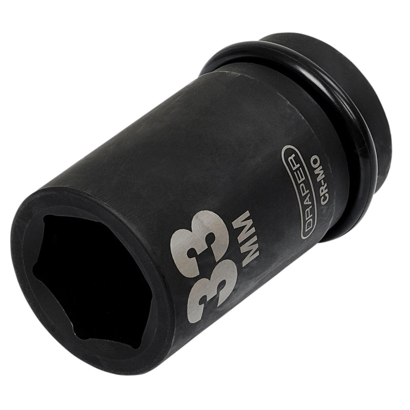 DR-05147 — Draper Hi-TORQ® Deep Impact Socket, 1" Sq. Dr., 33mm