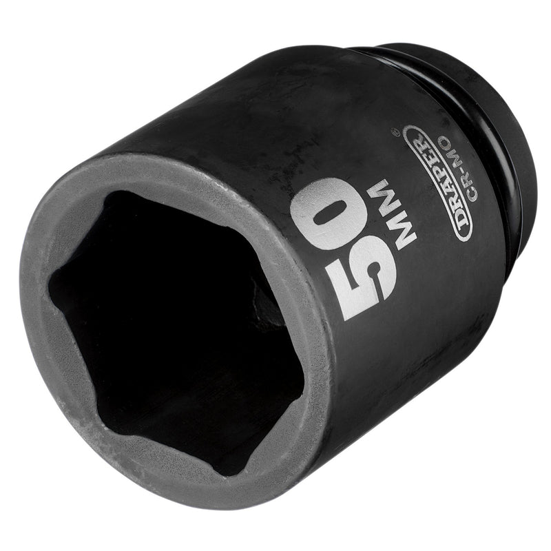 DR-05155 — Draper HI-TORQ® 6 Point Deep Impact Socket, 1" Sq. Dr., 50mm