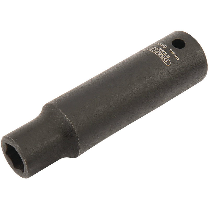 DR-05184 — Draper HI-TORQ® 6 Point Deep Impact Socket, 1/4" Sq. Dr., 6mm