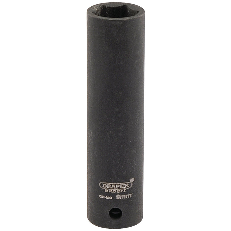 DR-05187 — Draper HI-TORQ® 6 Point Deep Impact Socket, 1/4" Sq. Dr., 9mm