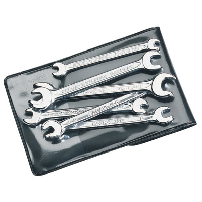DR-05202 — Midget Metric Open End Spanner Set (6 Piece)
