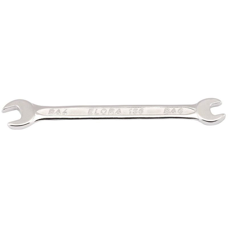 DR-05377 — Elora Midget Metric Double Open End Spanner, 4 x 6mm