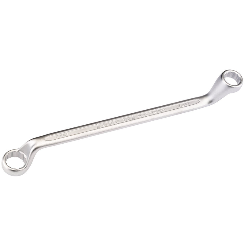 DR-05749 — Elora Deep Crank Imperial Ring Spanner, 5/8 x 3/4"