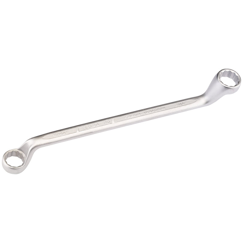 DR-05757 — Elora Deep Crank Imperial Ring Spanner, 11/16 x 3/4"