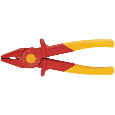 DR-06082 — KNIPEX 98 62 01 Plastic Flat Nose Pliers, 180mm