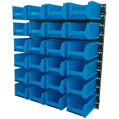 DR-06797 — 24 Bin Wall Storage Unit, Large Bins