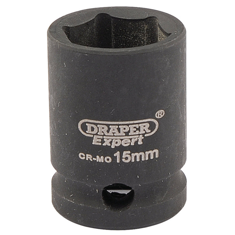 DR-06875 — Draper HI-TORQ® 6 Point Impact Socket, 3/8" Sq. Dr., 15mm
