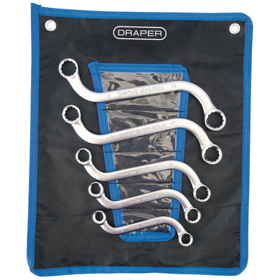 DR-07211 — S-Type Obstruction Ring Spanner Set (5 Piece)