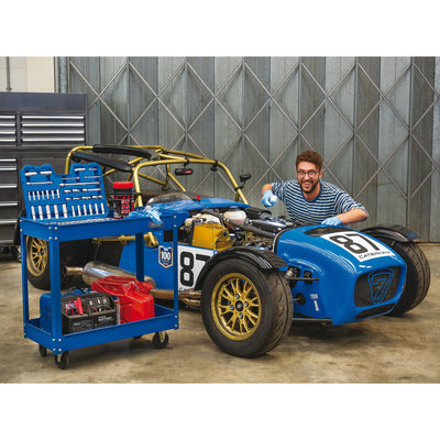 DR-07629 — 2 Tier Tool Trolley