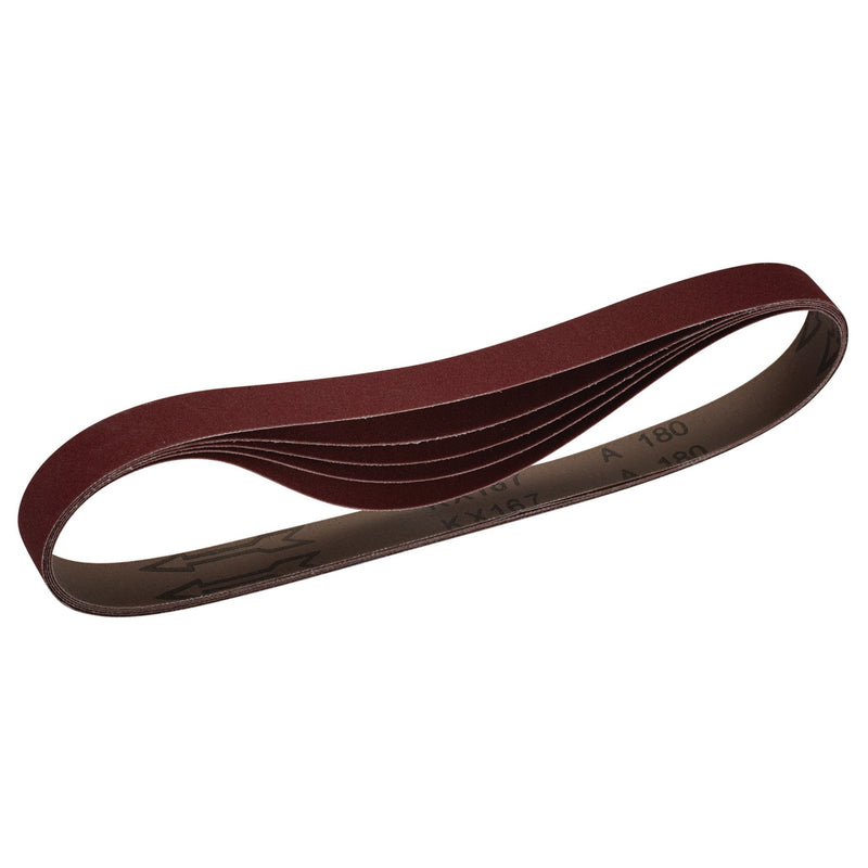 DR-08694 — Cloth Sanding Belt, 25 x 762mm, 40 Grit (Pack of 5)