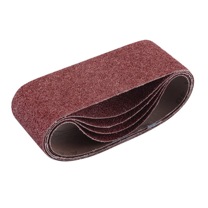 DR-09233 — Cloth Sanding Belt, 75 x 457mm, 40 Grit (Pack of 5)