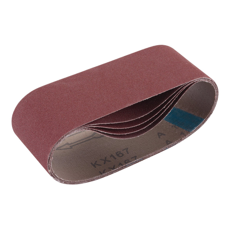 DR-09236 — Cloth Sanding Belt, 75 x 457mm, 180 Grit (Pack of 5)