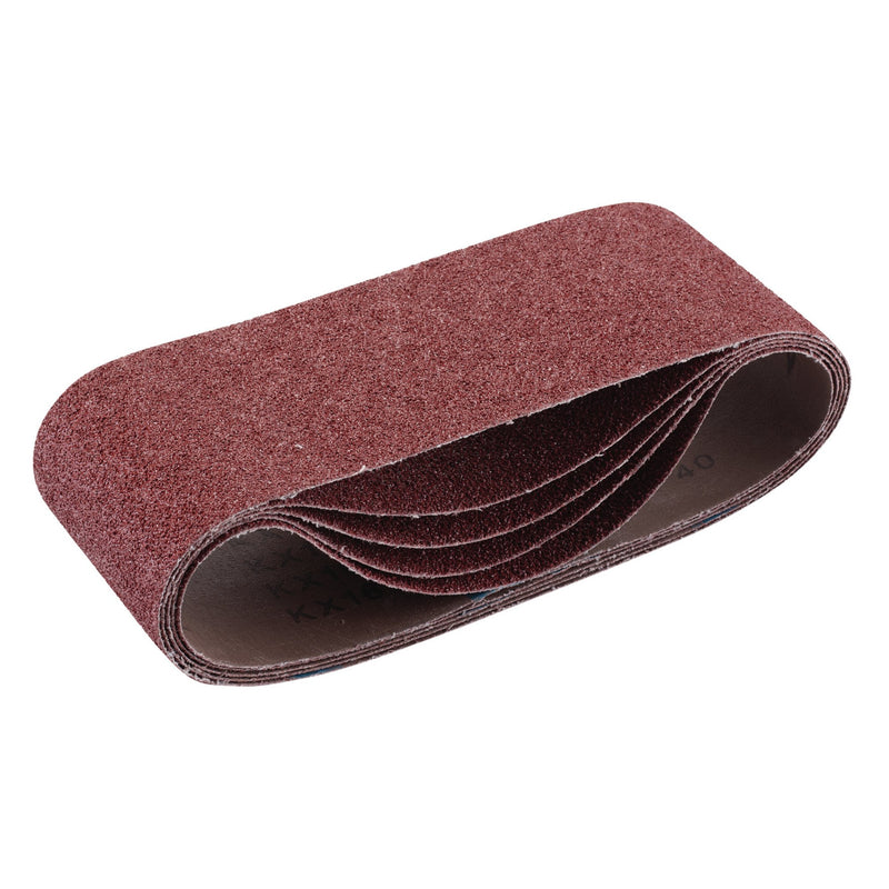 DR-09247 — Cloth Sanding Belt, 100 x 610mm, 40 Grit (Pack of 5)