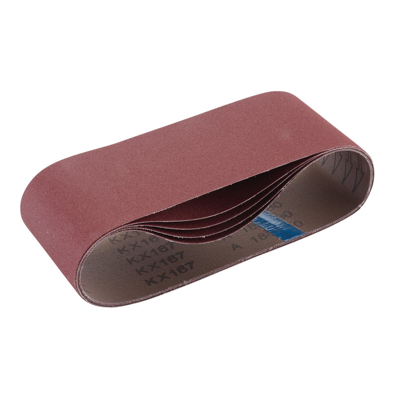DR-09257 — Cloth Sanding Belt, 100 x 610mm, 180 Grit (Pack of 5)