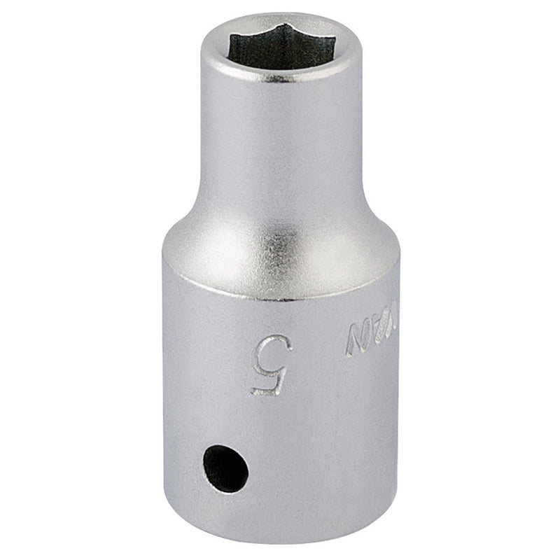 DR-11093 — Elora Hexagon Socket, 1/4" Sq. Dr., 5mm
