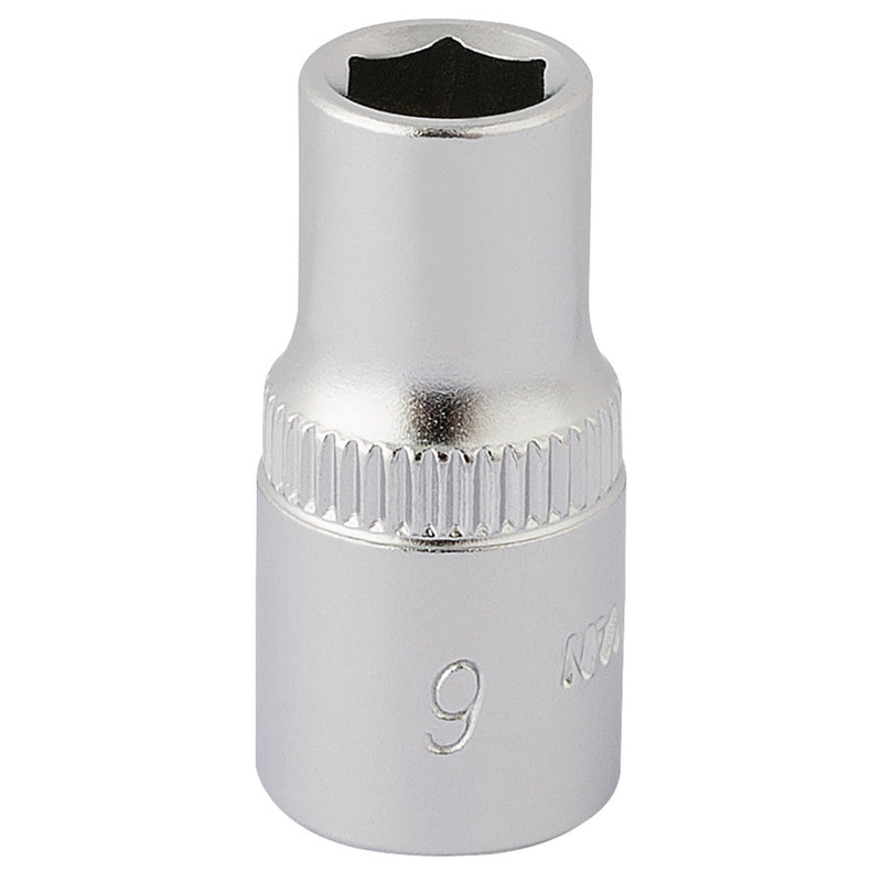 DR-11095 — Elora Hexagon Socket, 1/4" Sq. Dr., 6mm