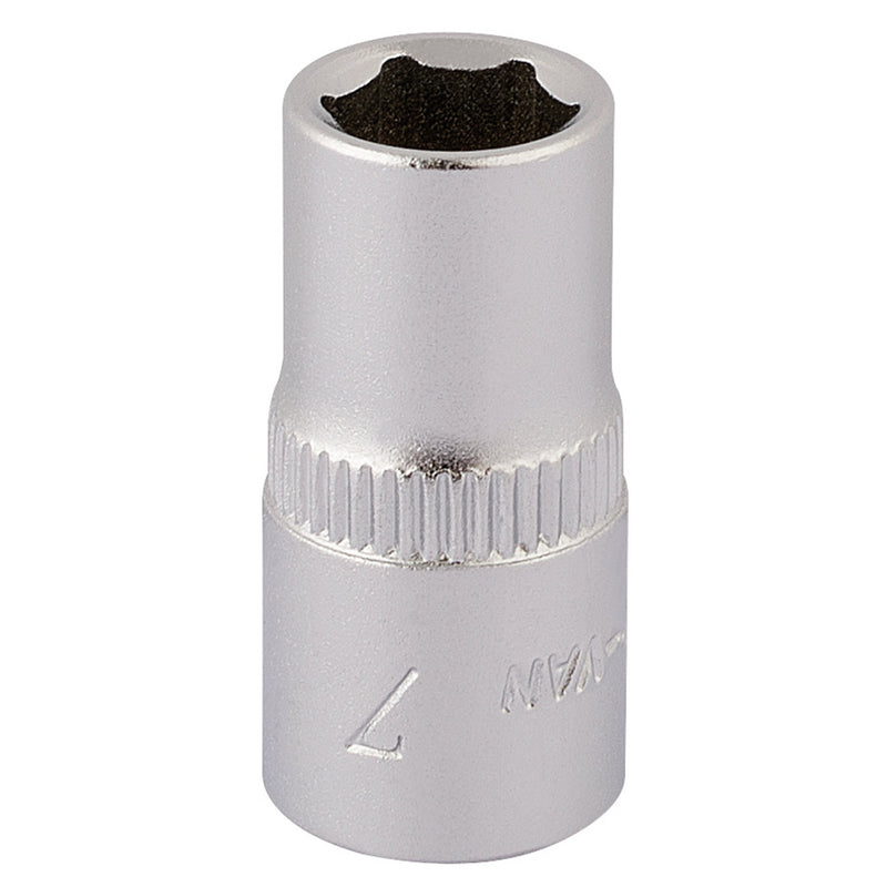 DR-11096 — Elora Hexagon Socket, 1/4" Sq. Dr., 7mm