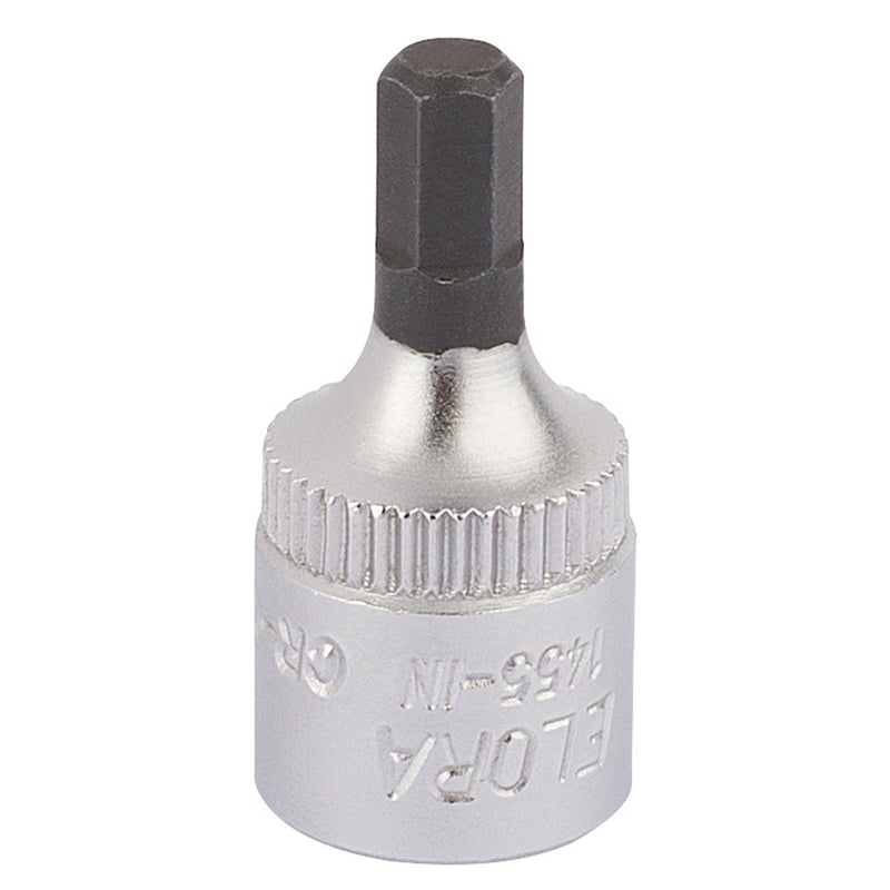 DR-11125 — Elora Hexagon Screwdriver Socket, 1/4" Sq. Dr., 4mm