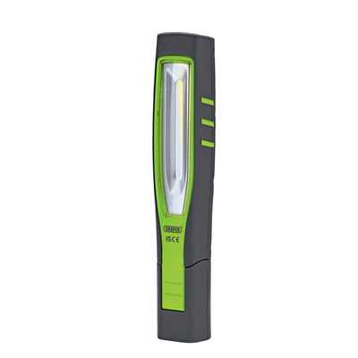 DR-11759 — COB/SMD LED Rechargeable Inspection Lamp, 7W, 700 Lumens, Green, 1 x USB Cable Supplied
