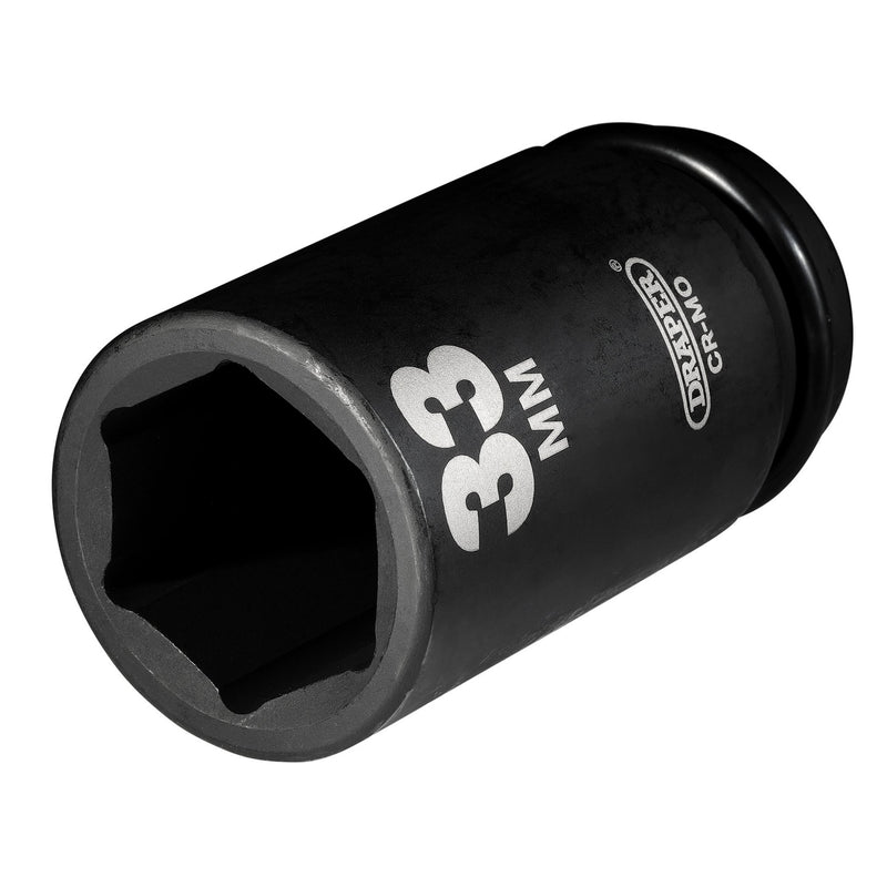 DR-11899 — Draper Hi-TORQ® Deep Impact Socket, 3/4" Sq. Dr., 33mm