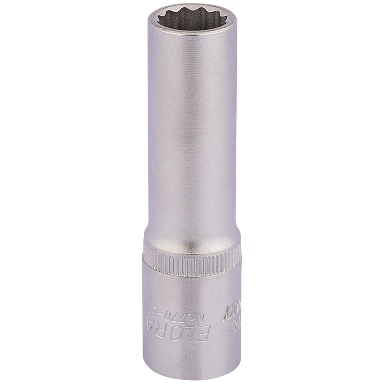 DR-11933 — Elora Deep Bi-Hexagon Socket, 1/2" Sq. Dr., 13mm