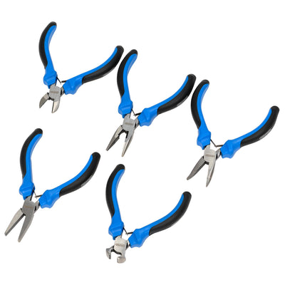 DR-12544 — Soft Grip Mini Pliers Set (5 Piece)