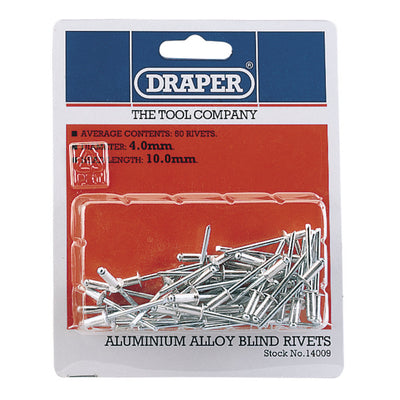 DR-14009 — Blind Rivets, 4 x 10mm (50 Piece)