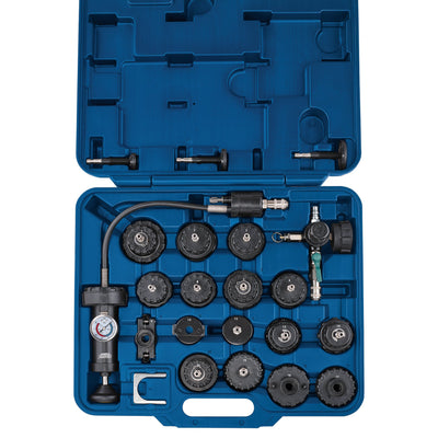 DR-14455 — Draper Expert Cooling System Pressure Test Kit (22 Piece)