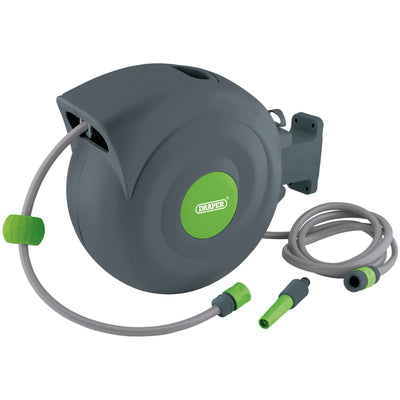 DR-15046 — Retractable Garden Hose Reel, 20m