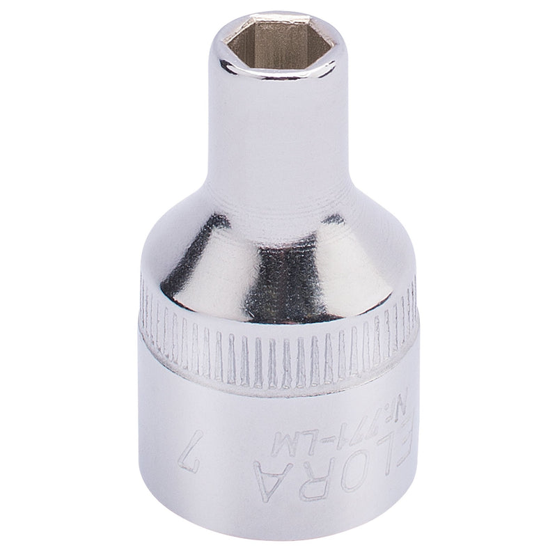 DR-15296 — Elora Hexagon Socket, 1/2" Sq. Dr., 7mm