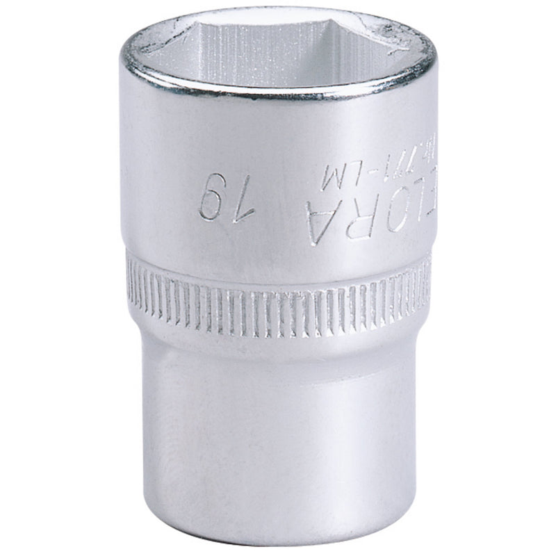 DR-15308 — Elora Hexagon Socket, 1/2" Sq. Dr., 19mm