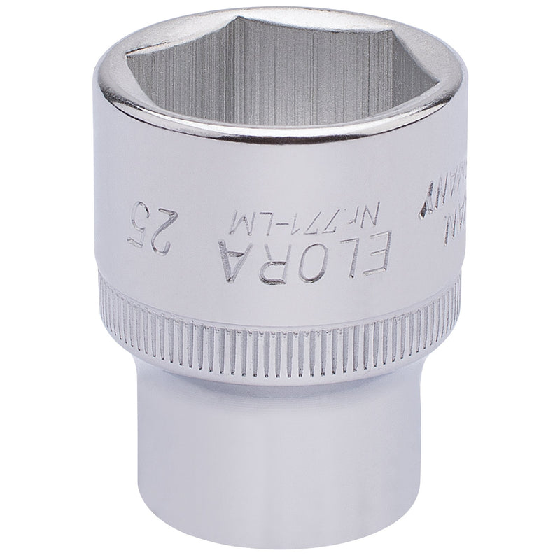 DR-15314 — Elora Hexagon Socket, 1/2" Sq. Dr., 25mm