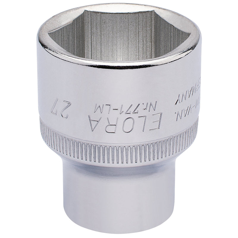 DR-15316 — Elora Hexagon Socket, 1/2" Sq. Dr., 27mm