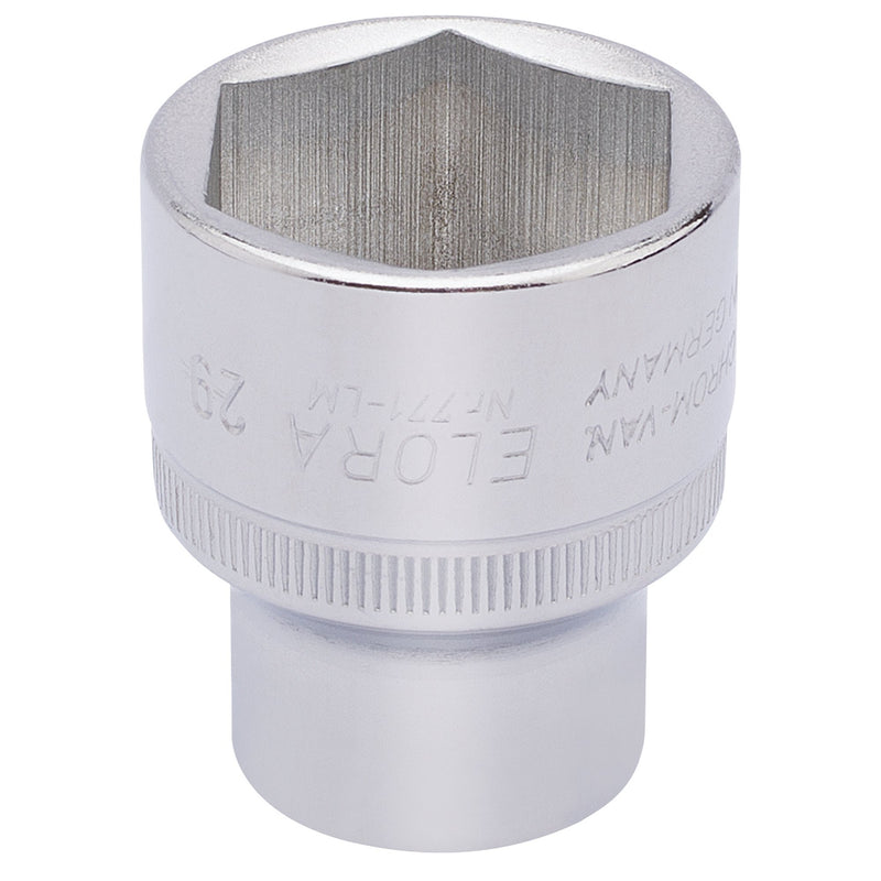 DR-15318 — Elora Hexagon Socket, 1/2" Sq. Dr., 29mm
