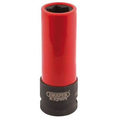 DR-16175 — Draper Mercedes Benz Wheel Nut Socket, 1/2" Sq. Dr., 17mm