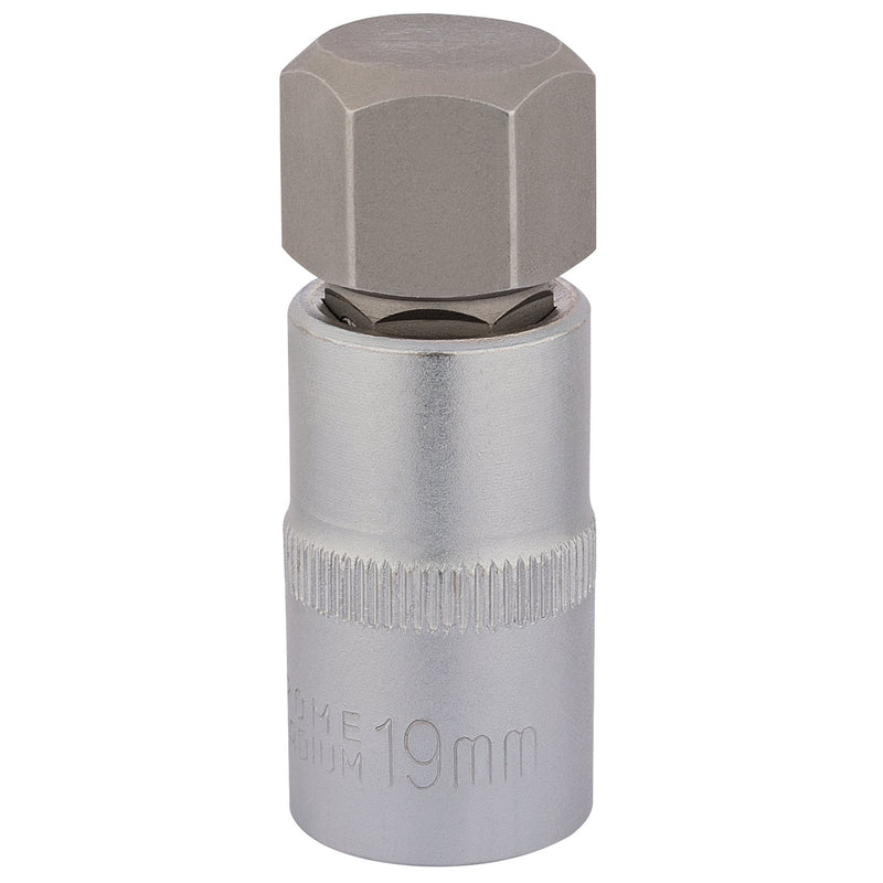 DR-16305 — Draper Expert Hexagonal Socket Bits, 1/2" Sq. Dr., 19mm