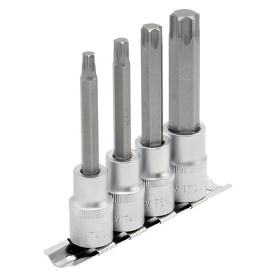 DR-16331 — Draper Expert TX-STAR® Socket Bit Set, 1/2" Sq. Dr. (4 Piece)