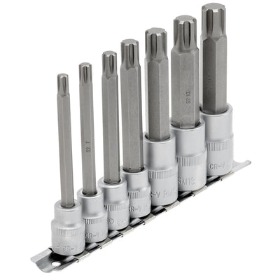 DR-16346 — Draper Expert Ribe® Socket Bit Set, 3/8" & 1/2" Sq. Dr. (7 Piece)