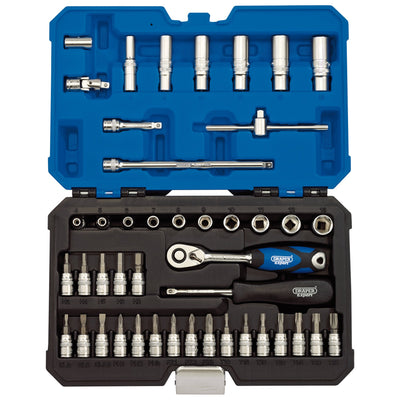 DR-16446 — Draper Expert Metric Socket Set, 1/4" Sq. Dr. (44 Piece)