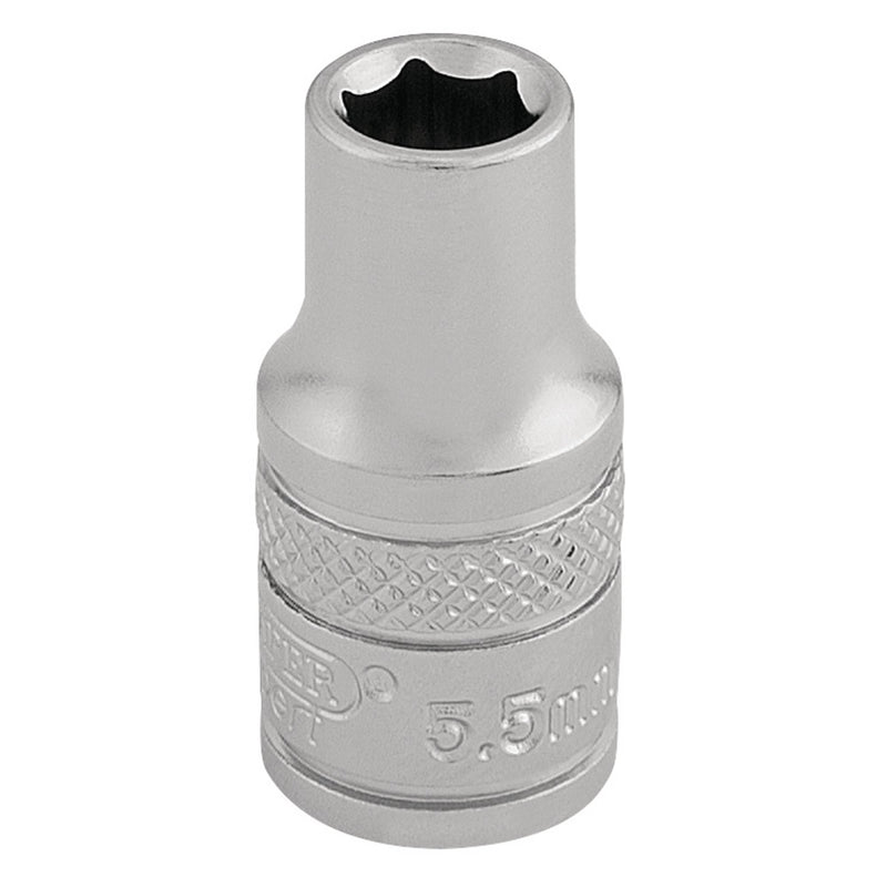 DR-16509 — Draper Expert Socket, 1/4" Sq. Dr., 5.5mm