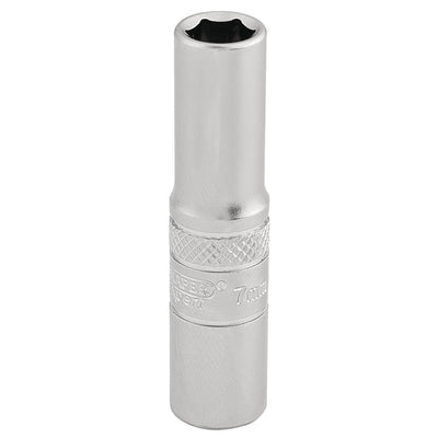 DR-16527 — Draper Expert 6 Point Deep Socket, 1/4" Sq. Dr., 7mm