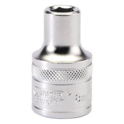 DR-16595 — Draper Expert 6 Point Metric Socket, 1/2" Sq. Dr., 8mm